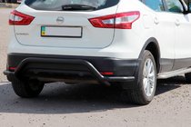 Nissan Qashqai 2014–2021 Bagbøjle AK007-Plus Black (rustfrit stål) foto 2