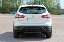 Nissan Qashqai 2014–2021 Bagbøjle AK007-Plus Black (rustfrit stål) foto 4