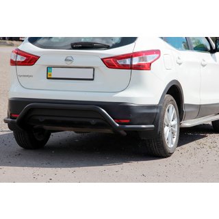 Bagbøjle AK007-Plus Black (rustfrit stål) Nissan Qashqai 2014–2021 foto 2