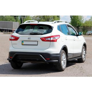 Bagbøjle AK007-Plus Black (rustfrit stål) Nissan Qashqai 2014–2021 foto 3
