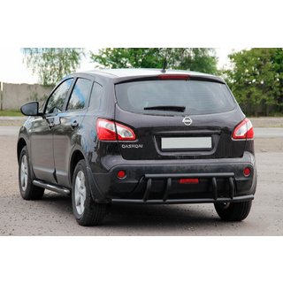 Bageste bøje AK011 Black (rustfrit stål) Nissan Qashqai 2007–2010 foto 3