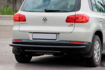 Volkswagen Tiguan 2007–2016 Bagbøjle AK002-2 Black (rustfrit stål) foto 1