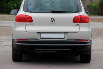 Volkswagen Tiguan 2007–2016 Bagbøjle AK002-2 Black (rustfrit stål) foto 2