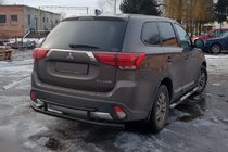 Mitsubishi Outlander 2012–2021 Bagbøjle AK004-2 Black (rustfrit stål) foto 3