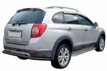 Chevrolet Captiva 2006–2019 Bagbeskyttelsesbøjle AK005 Black (rustfrit stål) foto 3