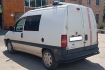 Fiat Scudo 1996–2007 Bagbeskyttelsesbøjle AK005 Black (rustfrit stål) foto 2