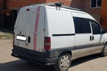 Fiat Scudo 1996–2007 Bagbeskyttelsesbøjle AK005 Black (rustfrit stål) foto 3