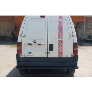 Bagbeskyttelsesbøjle AK005 Black (rustfrit stål) Fiat Scudo 1996–2007 foto 1