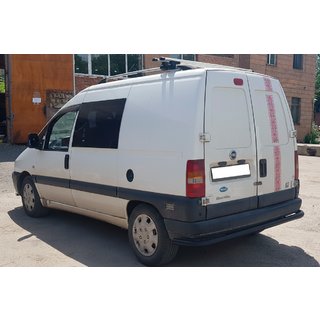 Bagbeskyttelsesbøjle AK005 Black (rustfrit stål) Fiat Scudo 1996–2007 foto 2