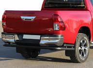 Toyota Hilux 2015– Bagbøjle AK005-2 Black (rustfrit stål) foto 3
