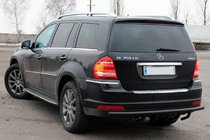Mercedes GL-klasse X164 2006–2012 Bagbøjle AK-style Black (rustfrit stål) foto 2