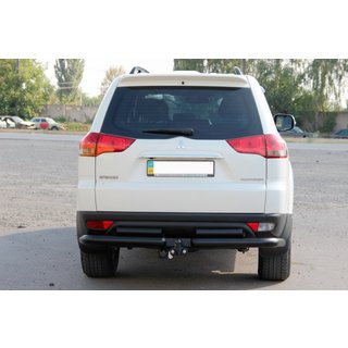 Bagkofangerbeskyttelse AK003-Special Black (2 stk., rustfrit stål) Mitsubishi Pajero Sport 2008–2015 foto 2
