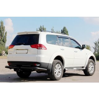 Bagkofangerbeskyttelse AK003-Special Black (2 stk., rustfrit stål) Mitsubishi Pajero Sport 2008–2015 foto 3