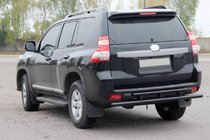 Toyota Land Cruiser Prado 150 2009–2023 Bagbøjle AK002-2v2 Black (rustfrit stål) foto 1