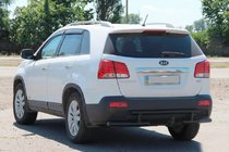 Kia Sorento II XM 2009–2014 Bagbøjle AK002-2 Black (rustfrit stål) foto 2