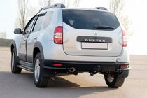 Dacia Duster 2008–2018 Bageste beskyttelsesbøjle AK005-Special Black (rustfrit stål) foto 3