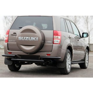 Bageste beskyttelsesbøjle AK003-2 Black (rustfrit stål) Suzuki Grand Vitara 2005–2017 foto 2