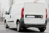 Fiat Doblo II 2010–2022 Bageste rollbar AK002/1 – Dobbelt Black (rustfrit stål) foto 1