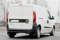 Opel Combo 2012–2018 Bageste rollbar AK002/1 – Dobbelt Black (rustfrit stål) foto 3