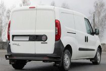 Opel Combo 2012–2018 Bageste rollbar AK005/2-Dobbelt Black (rustfrit stål) foto 3