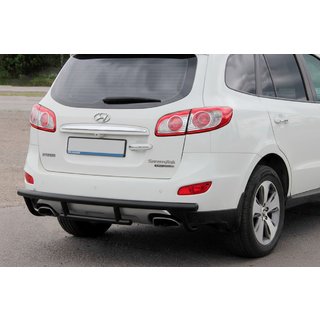 Bagbøjle AK002-2 Black (rustfrit stål) Hyundai Santa Fe 2 2006–2012 foto 2