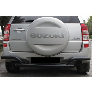 Bagerste beskyttelsesbøjle AK005-2 Black (rustfrit stål) Suzuki Grand Vitara 2005–2017