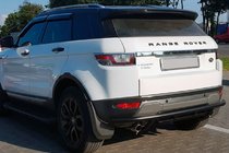 Range Rover Evoque 2012–2018 Bageste beskyttelsesbøjle AK005-1 Black (rustfrit stål) foto 1