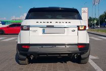 Range Rover Evoque 2012–2018 Bageste beskyttelsesbøjle AK005-1 Black (rustfrit stål) foto 2