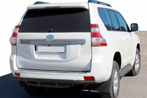 Toyota Land Cruiser Prado 150 2009–2023 Bagbeskyttelsesbøjle AK002-2v1 Black (rustfrit stål) foto 1