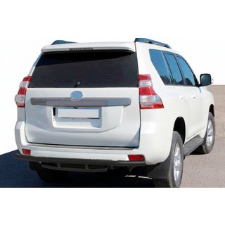 Bagbeskyttelsesbøjle AK002-2v1 Black (rustfrit stål) Toyota Land Cruiser Prado 150 2009–2023 foto 1