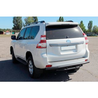 Bagbeskyttelsesbøjle AK002-2v1 Black (rustfrit stål) Toyota Land Cruiser Prado 150 2009–2023 foto 2