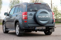 Suzuki Grand Vitara 2005–2017 Bagbøjle AK005-3 Black (rustfrit stål) foto 1