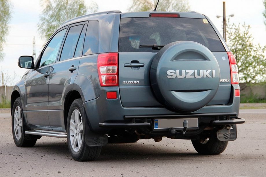 Suzuki Grand Vitara 2005–2017 Bagbøjle AK005-3 Black (rustfrit stål) Image
