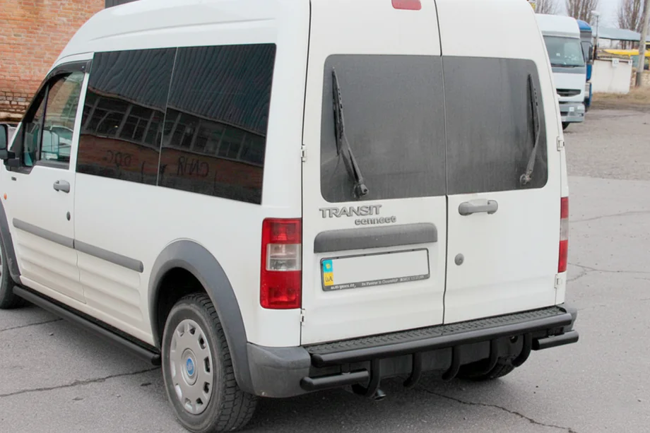 Ford Connect 2010–2013 Bageste rollbar AK-design Black (rustfrit stål) Image