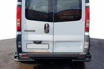 Renault Trafic 2001–2015 Bageste beskyttelsesbøjle AK-Special Black (rustfrit stål) foto 4