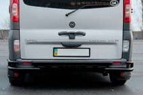 Renault Trafic 2001–2015 Bageste beskyttelsesbøjle AK-Special Black (rustfrit stål) foto 6