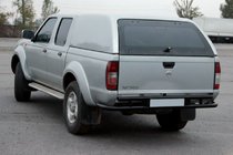 Nissan NP300 1999–2015 Bagkofangerbeskytter AK004 Black (rustfri) foto 1