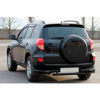 Bagerste beskyttelsesbøjle AK005-2 Black (2 stk., rustfrit stål) Toyota Rav 4 2006–2013 foto 3