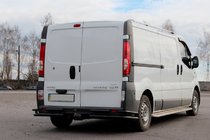 Nissan Primastar 2002–2014 Bageste beskyttelsesbøjle AK003-Plus-2 Black (rustfrit stål) foto 1