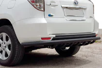 Toyota Rav 4 2006–2013 Bageste kofangerbeskytter AK005-15 Black (kun til EV, 2 stk., rustfrit stål) foto 1