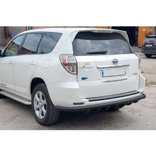 Bageste kofangerbeskytter AK005-15 Black (kun til EV, 2 stk., rustfrit stål) Toyota Rav 4 2006–2013 foto 3