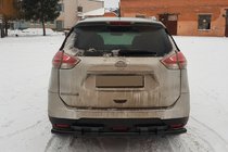 Nissan X-trail T32/Rogue 2014–2021 Bageste beskyttelsesbøjle NSXT.13.6.B1-08 Black (rustfrit stål) foto 3