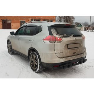 Bageste beskyttelsesbøjle NSXT.13.6.B1-08 Black (rustfrit stål) foto 1