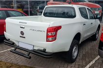 Fiat Fullback 2016– Bageste beskyttelsesbøjle AK-Special Black (rustfrit stål) foto 2