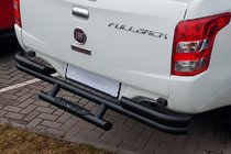 Mitsubishi L200 2015–2024 Bageste beskyttelsesbøjle AK-Special Black (rustfrit stål) foto 1