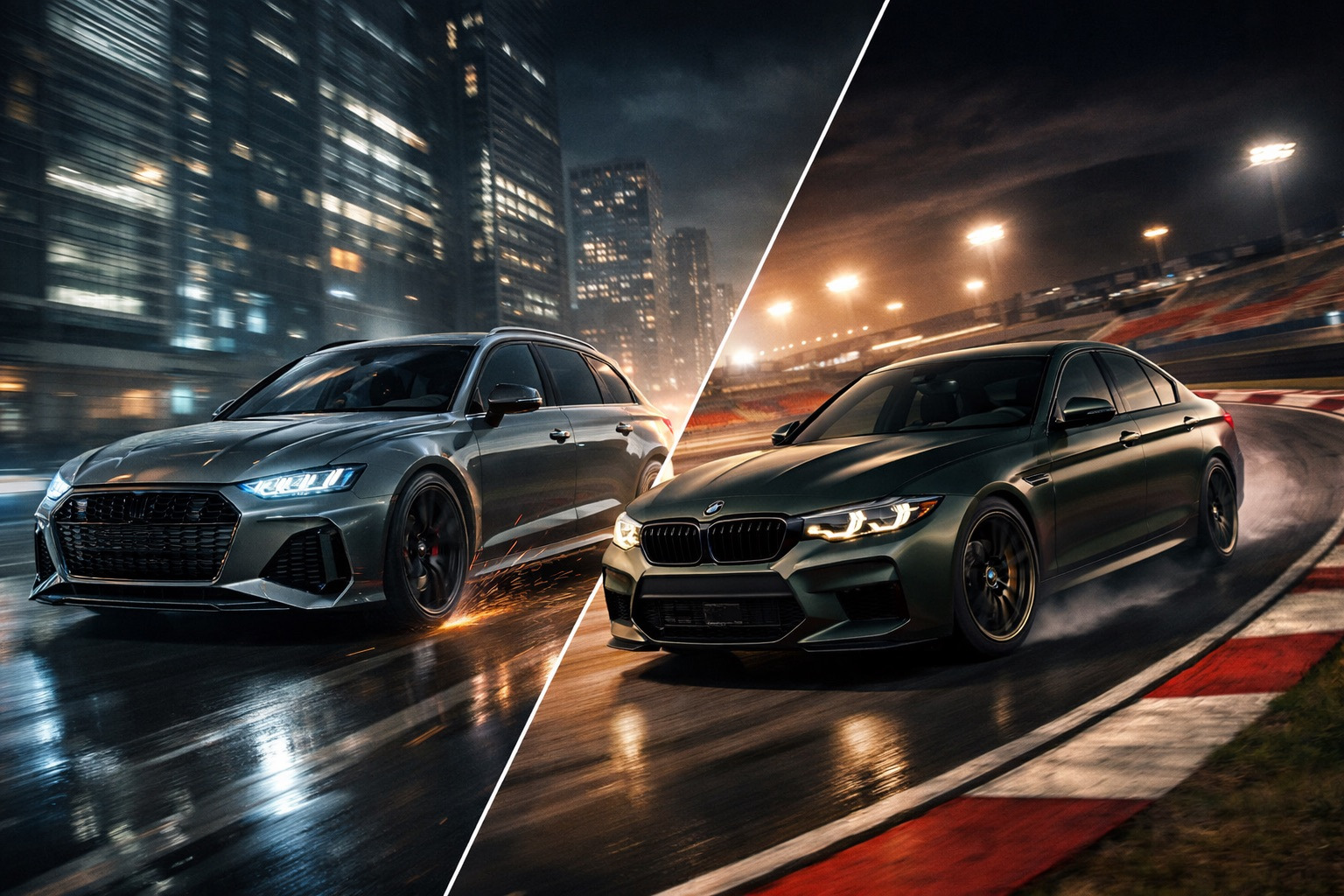 Audi RS6 mod BMW M5