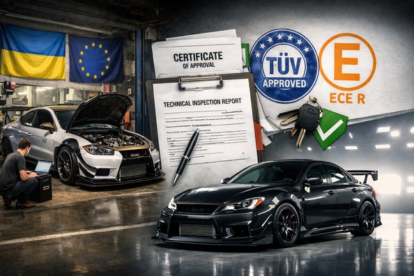 Lovlig tuning i Ukraine og EU