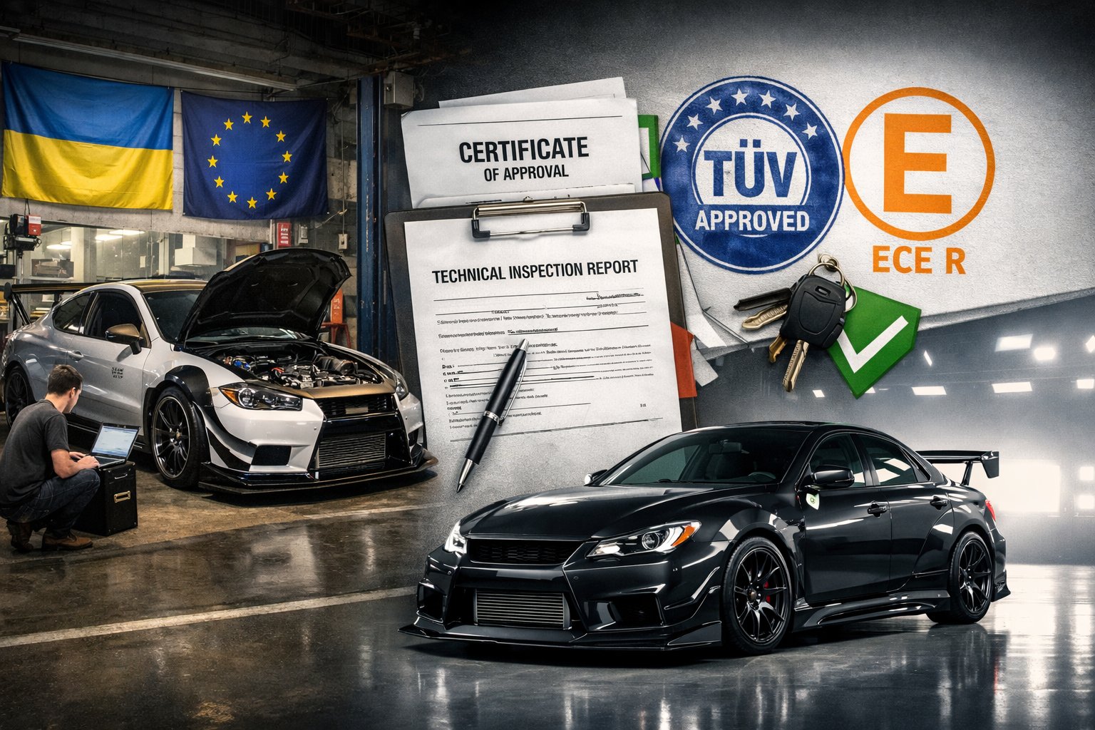 Lovlig tuning i Ukraine og EU