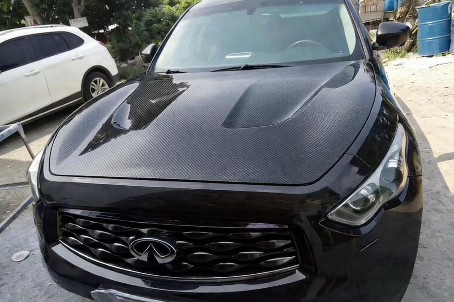 Infiniti FX 2008–2012 Motorhjelm (carbon) Image