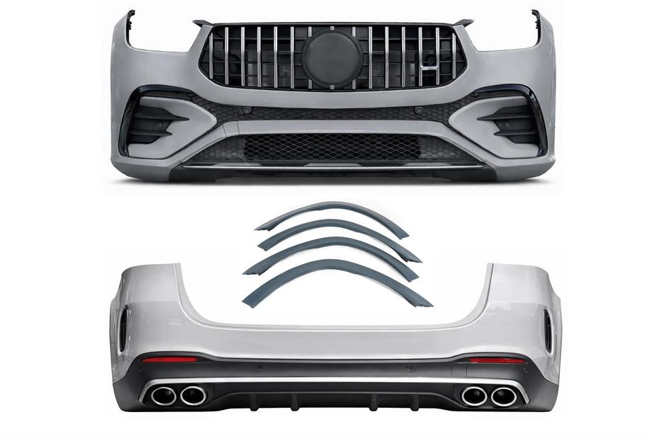 Mercedes GLE W167 2018– AMG GLE53 2023-Design bodykit-sæt (med komplet bagkofanger) Image